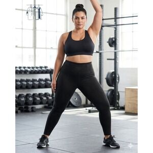 Lot of 2 Felina Athletic Leggings Black Sueded XL NWOT Bundle (Extra Large)